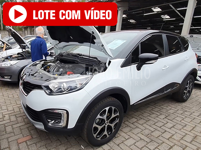 LOTE 003 - Renault Captur Intense 1.6 16v SCe X-Tronic 2019