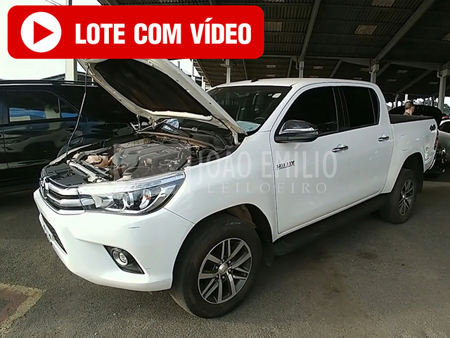 LOTE 011 - Toyota Hilux 2.8 TDI CD SRX 50th 4x4 (Aut) 2019